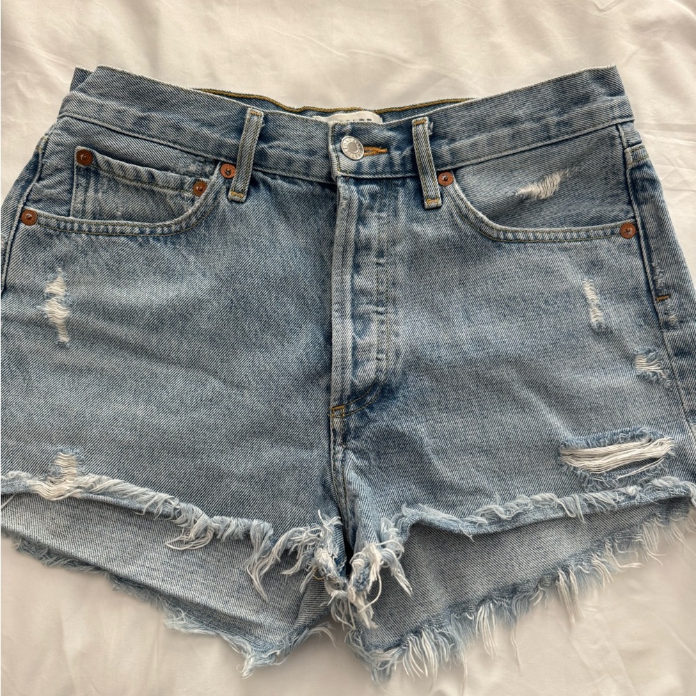 Agolde Parker Vintage Cut-Off Shorts